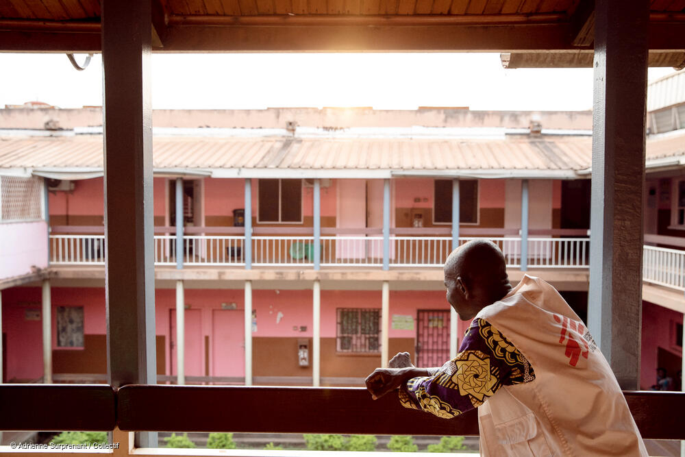 msb32348_medium.jpeg Didier Mango works in the Tongolo ward at the community hospital of Bangui.