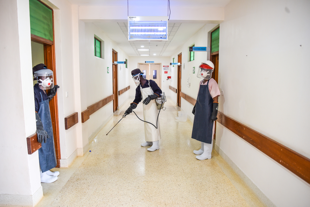 msf316823_medium.jpg MSF’s hygiene staff disinfecting the halls of Mrima Hospital in Likoni, Mombasa