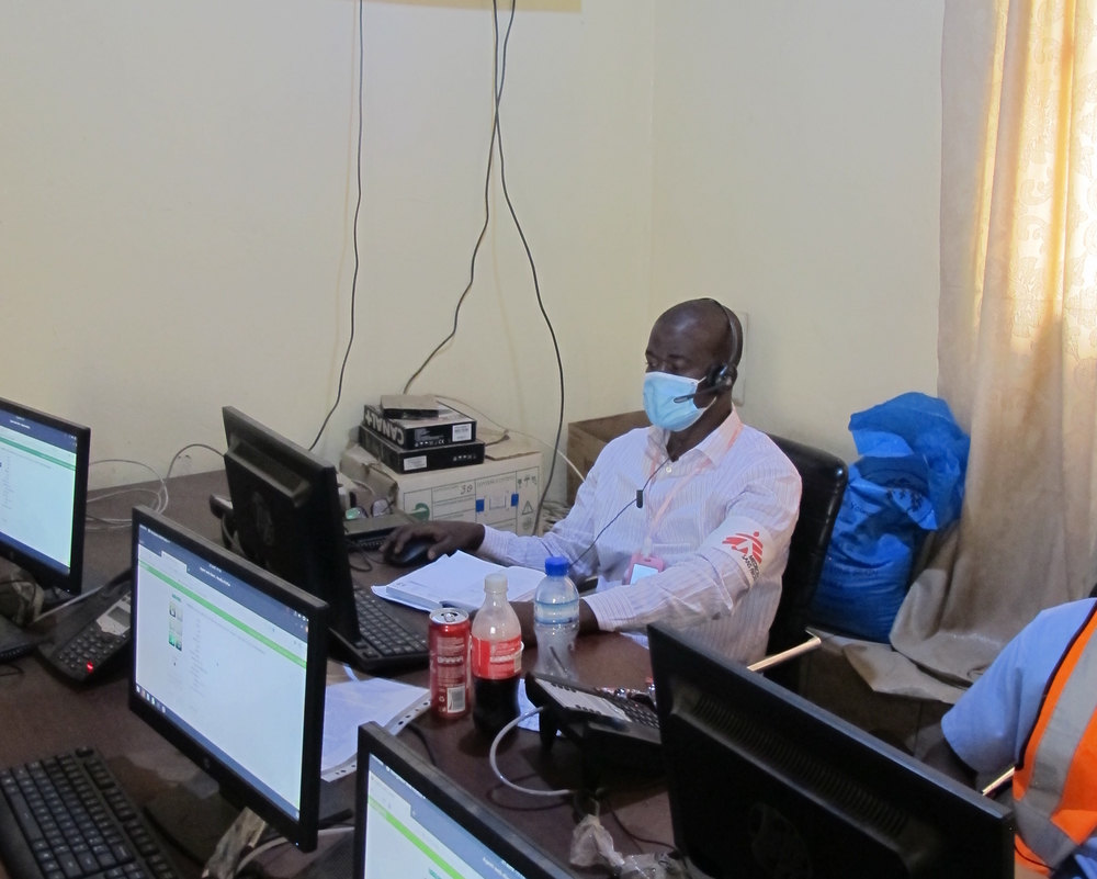 msf317890_medium.jpg MSF is supporting the Ministry of Health, through the SAMU’s call centre, 24 hours a day, seven days a week, as well as mobile teams in Niamey.