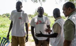 Sworo Scopas Duku is a South Sudanese working with MSF in South Sudan. 