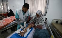 Follow up consultation at Rafah Indonesian Field Hospital, Gaza