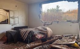 Houses and infrastructure in the southern governorates, and especially in border towns, remain destroyed one year after the escalation of the Israeli war in Lebanon. Aita ash-Shaab, Aug 2025.