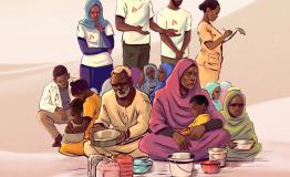 Who tells the story of Sudan? 