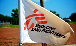 MSF Flag ©Valérie Batselaere/MSF