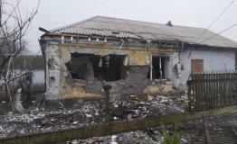 View of the city of Mariupol severely affected by the war View of the city of Mariupol severely affected by the war
