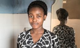 P.O., 27 years old, lives at Ex-MOI, an informal settlement in the city Turin P.O., 27 years old, lives at Ex-MOI, an informal settlement in the city Turin