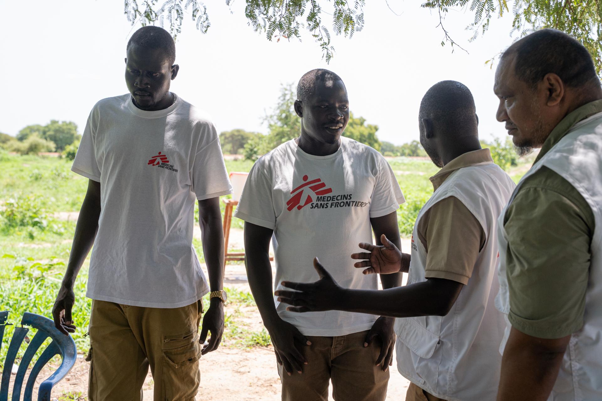 Sworo Scopas Duku is a South Sudanese working with MSF in South Sudan. 