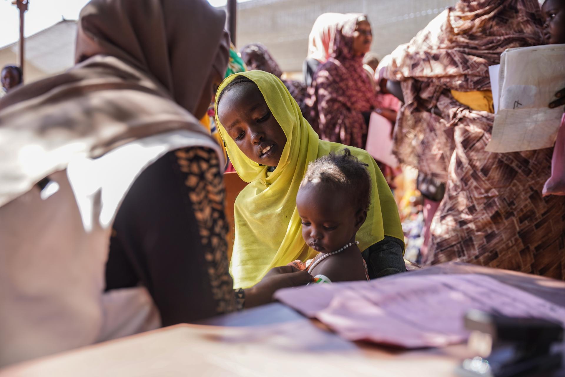 Zamzam camp malnutrition 