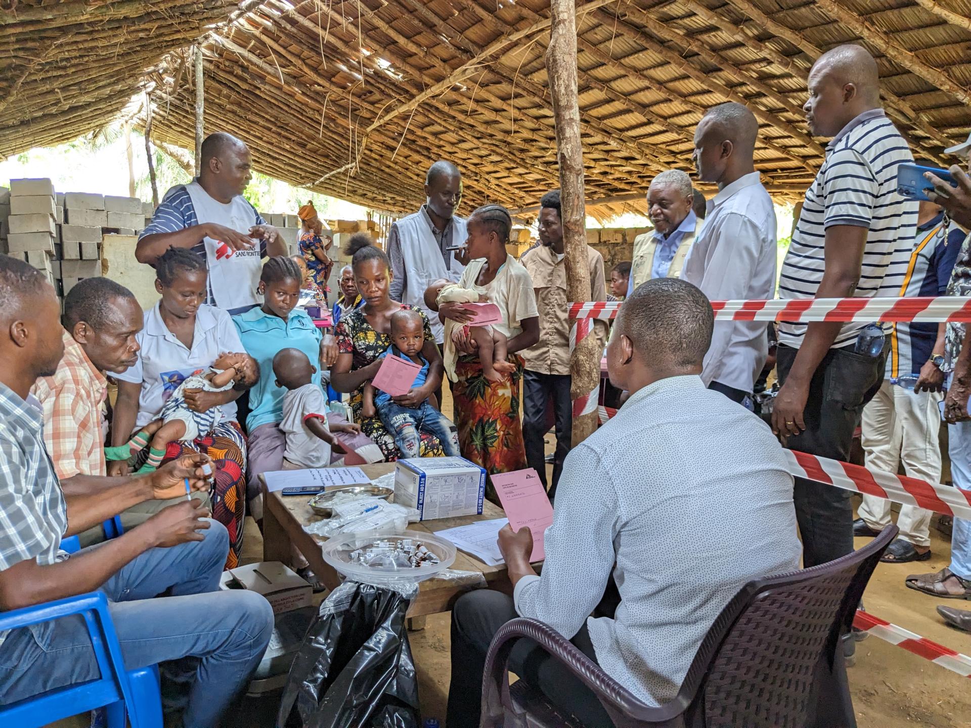 Measles epidemic in Ingende