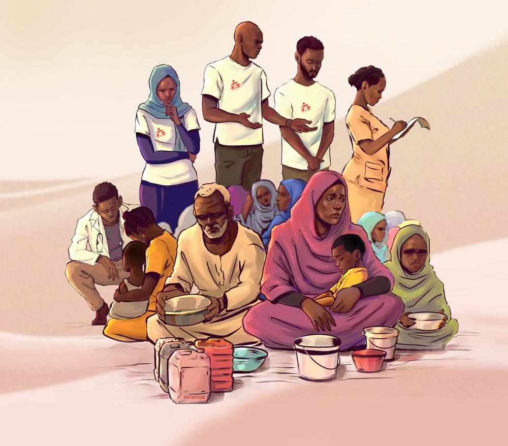 Who tells the story of Sudan? 