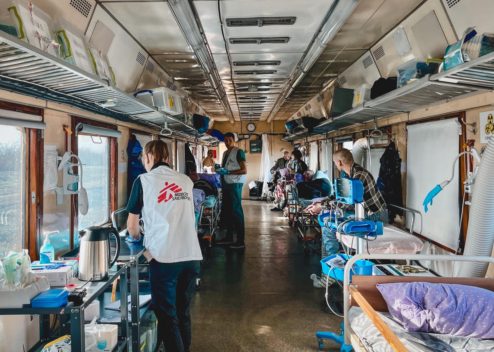This was the second time MSF has had to evacuate patients from the same hospital in the past year as a result of attacks on the facility
