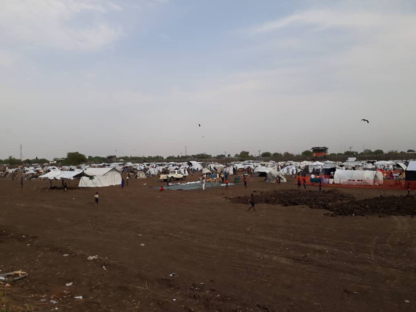 Thousands flee into the bush as conflict intensifie