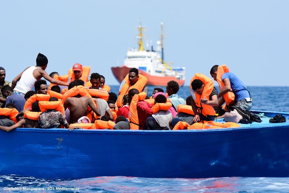 [ © Guglielmo Mangiapane/SOS MEDITERRANEE] 
