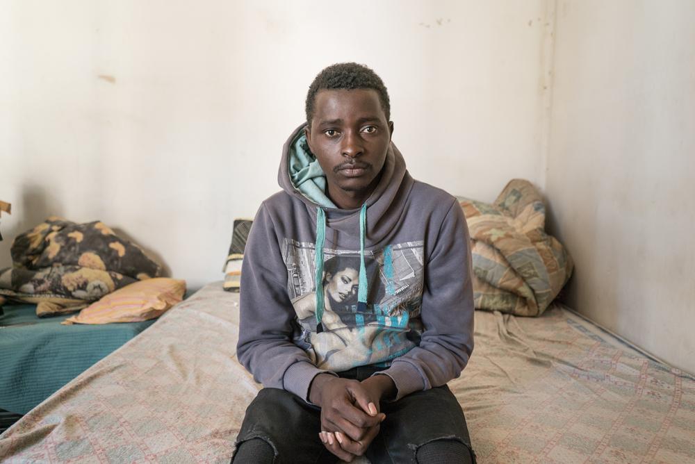 M., 21 years old, arrived in Italy a few years ago from Guinea
