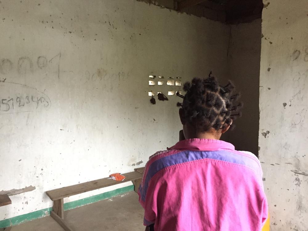 Sex worker in the Kimbi project, South Kivu[Photo: Nathalie San Gil/MSF]