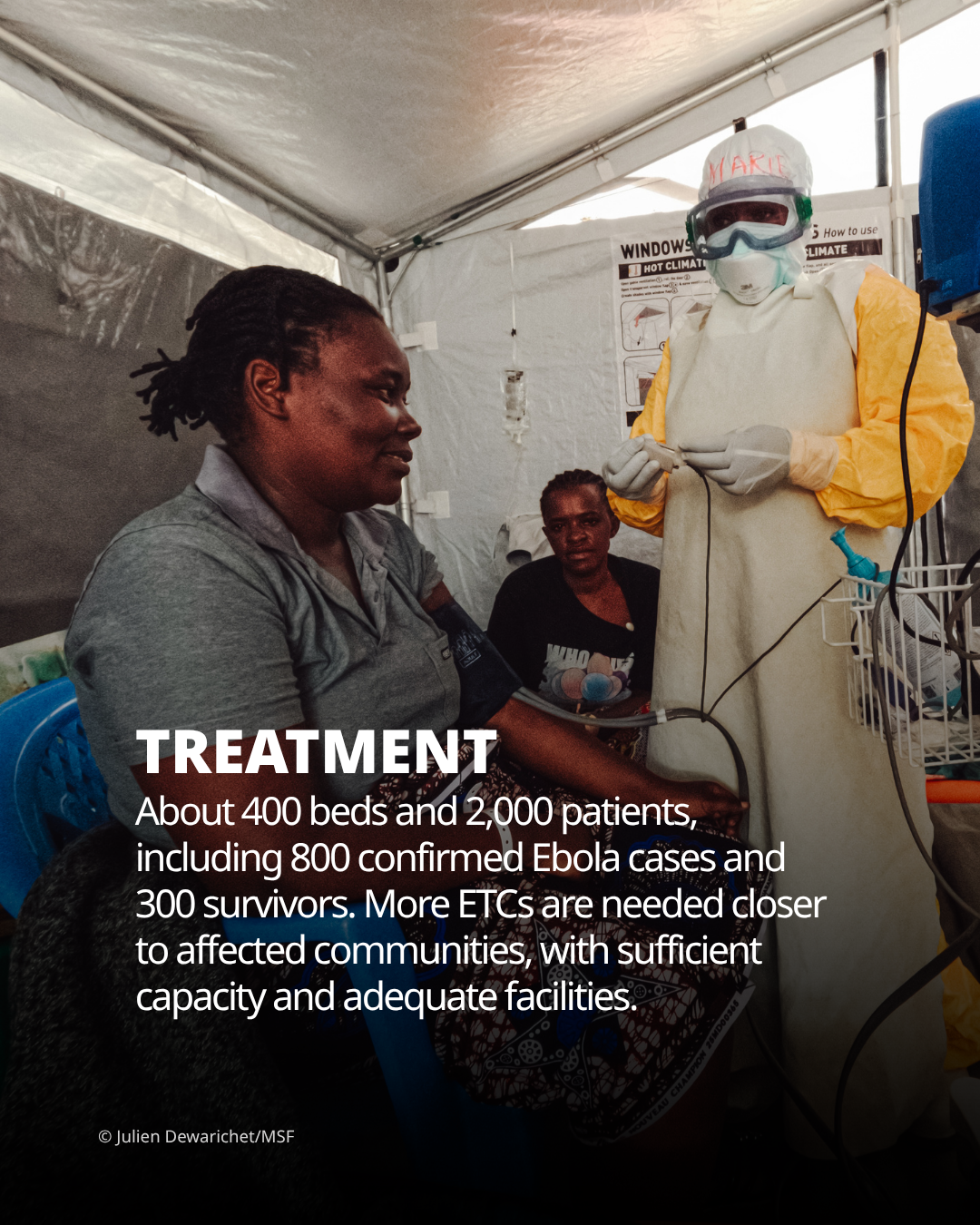 100 days of Ebola disease outbreak