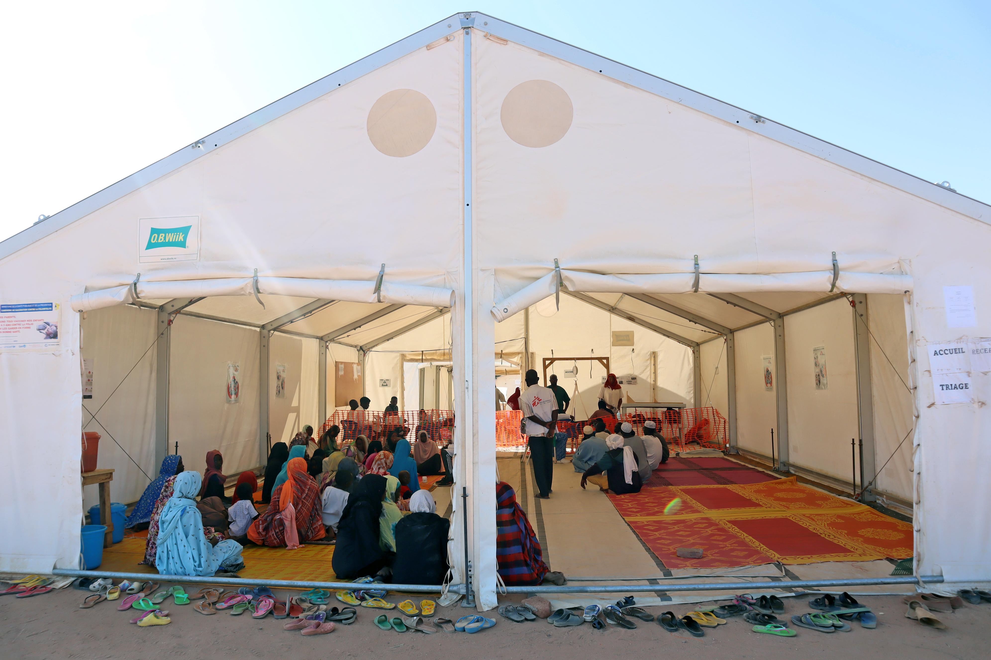  MSF hospital in Ourang, Eastern Chad