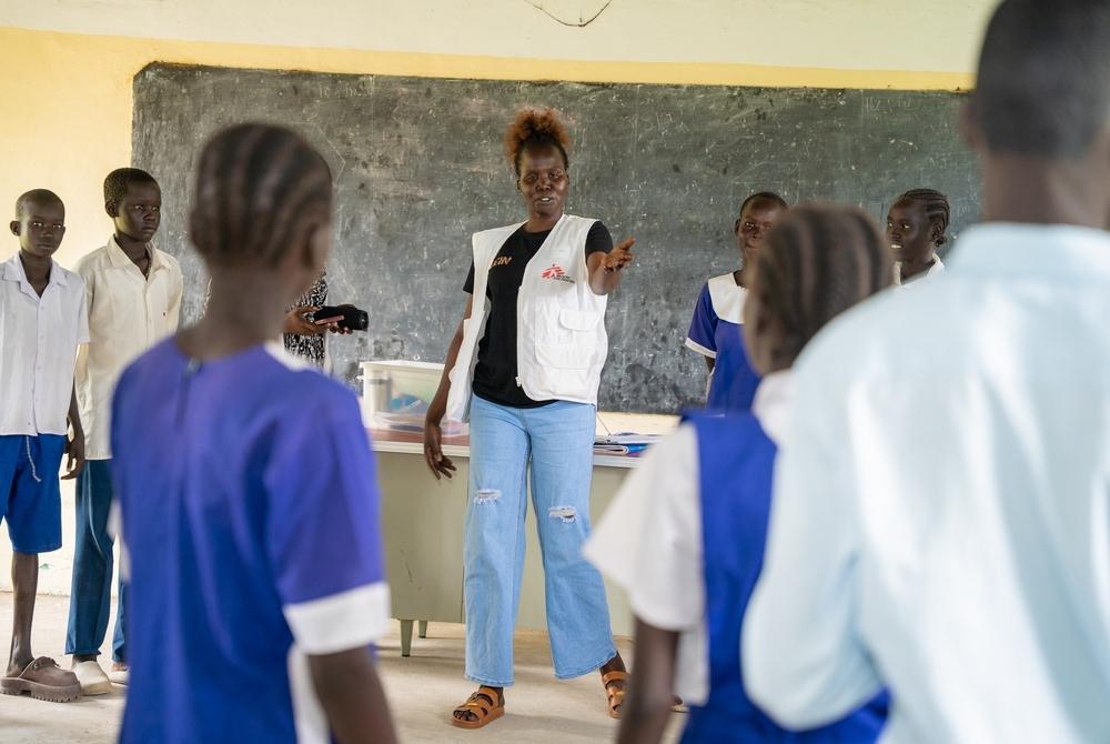 Angelina Achol, MSF’s counsellor educator