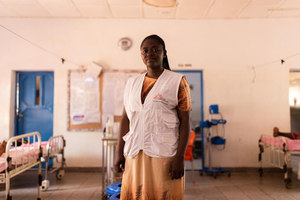 Patience Otse, MSF midwife supervisor in Shinkafi