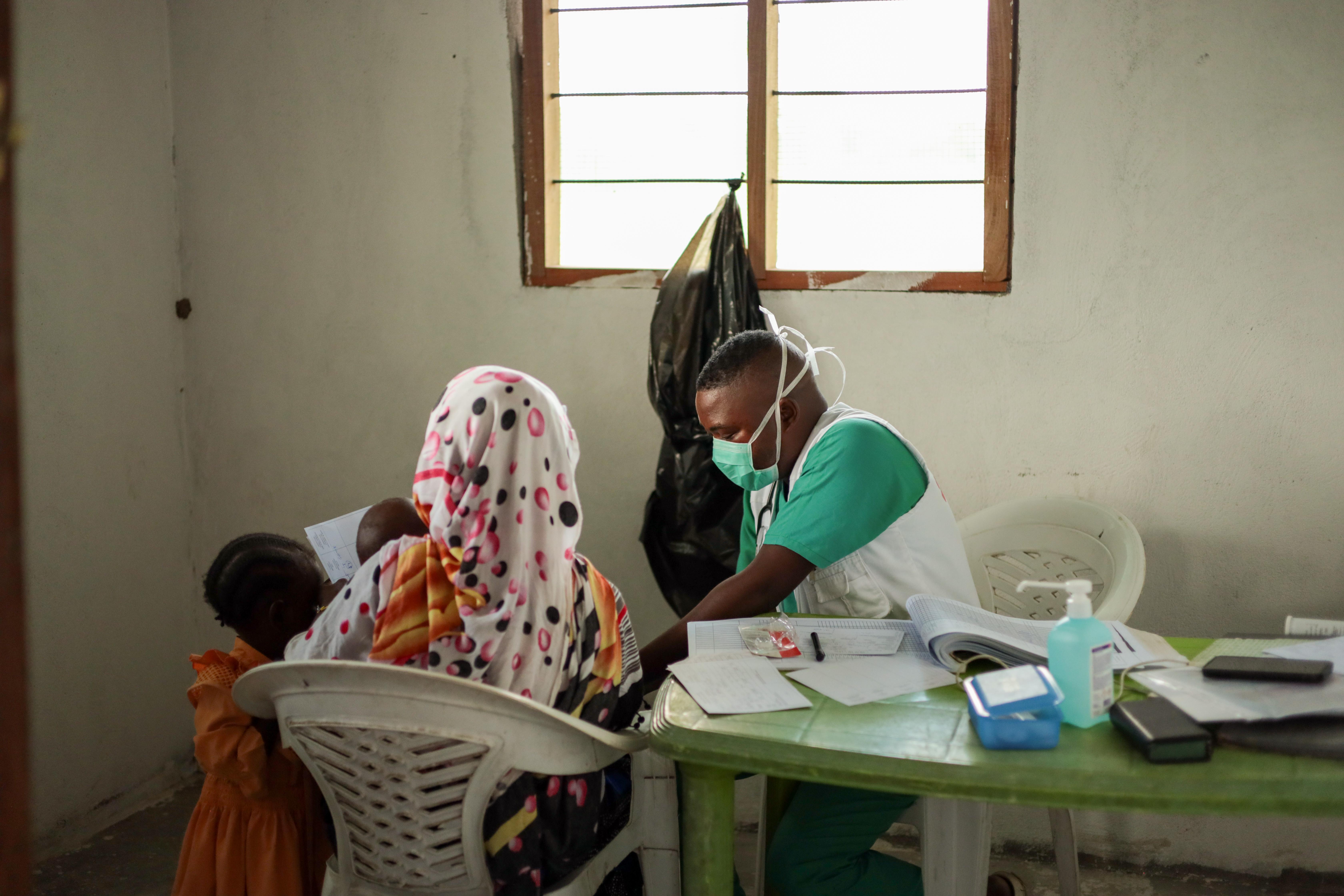 Established initially as an MSF mobile clinic, the site later developed into a permanent structure where MSF continued providing primary healthcare and maternal health services until mid‑2026, before handing it over to the community.