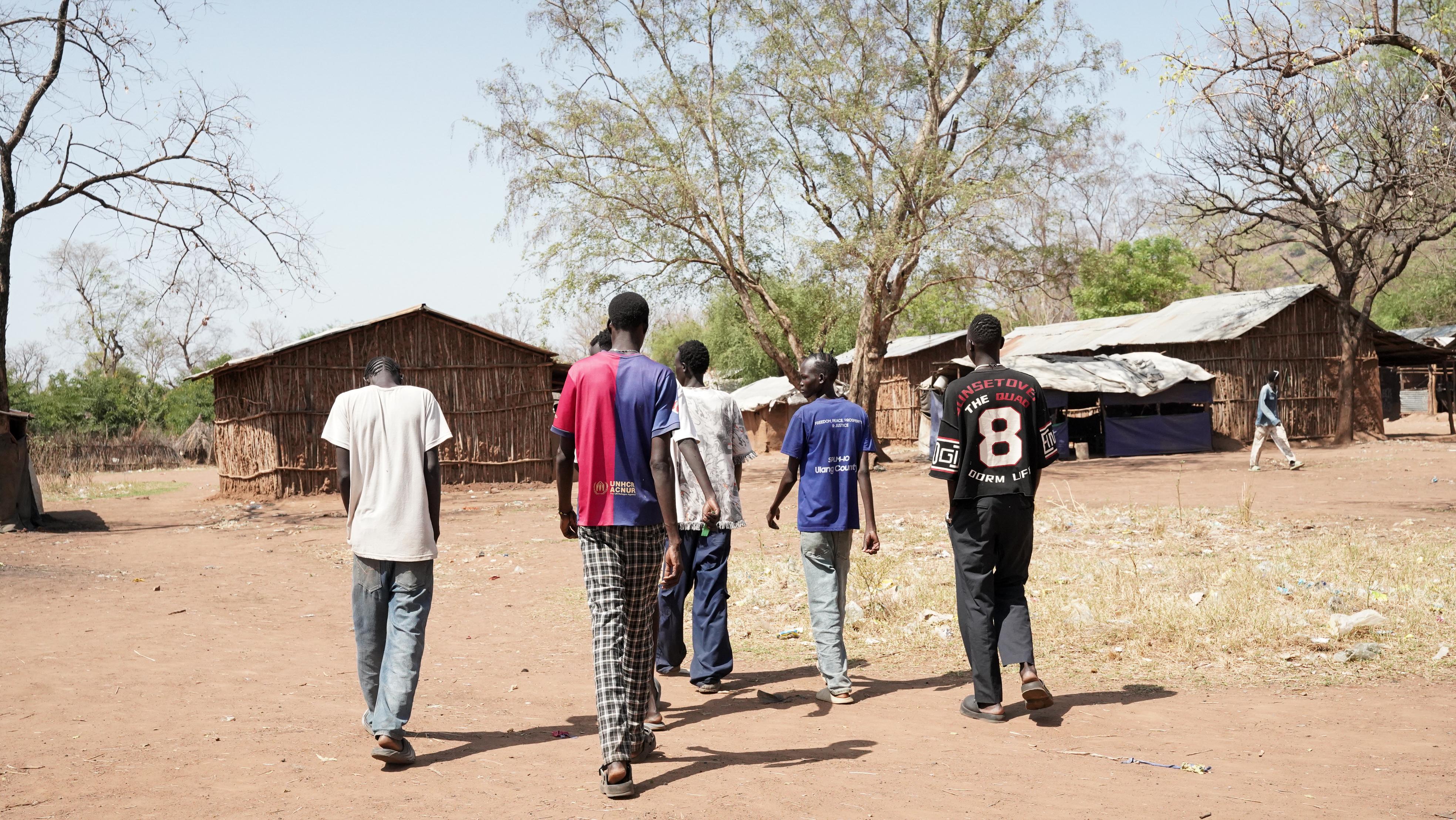 Young South Sudanese refugees living in Kule Refugee Camp, Gambella, Ethiopia, 2026. 