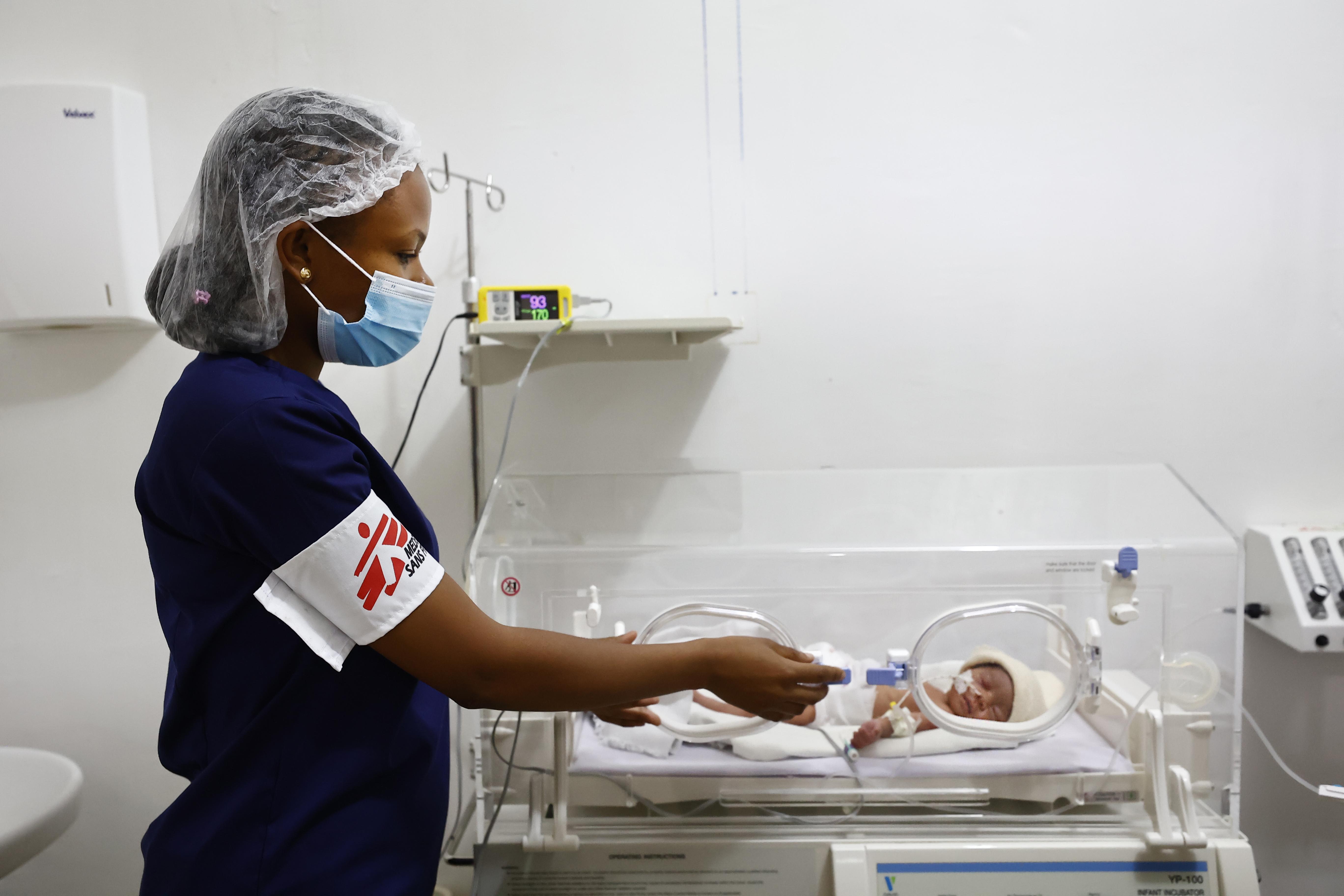 Medical activities in Neonatal intensvive care in Liwale B hospital.