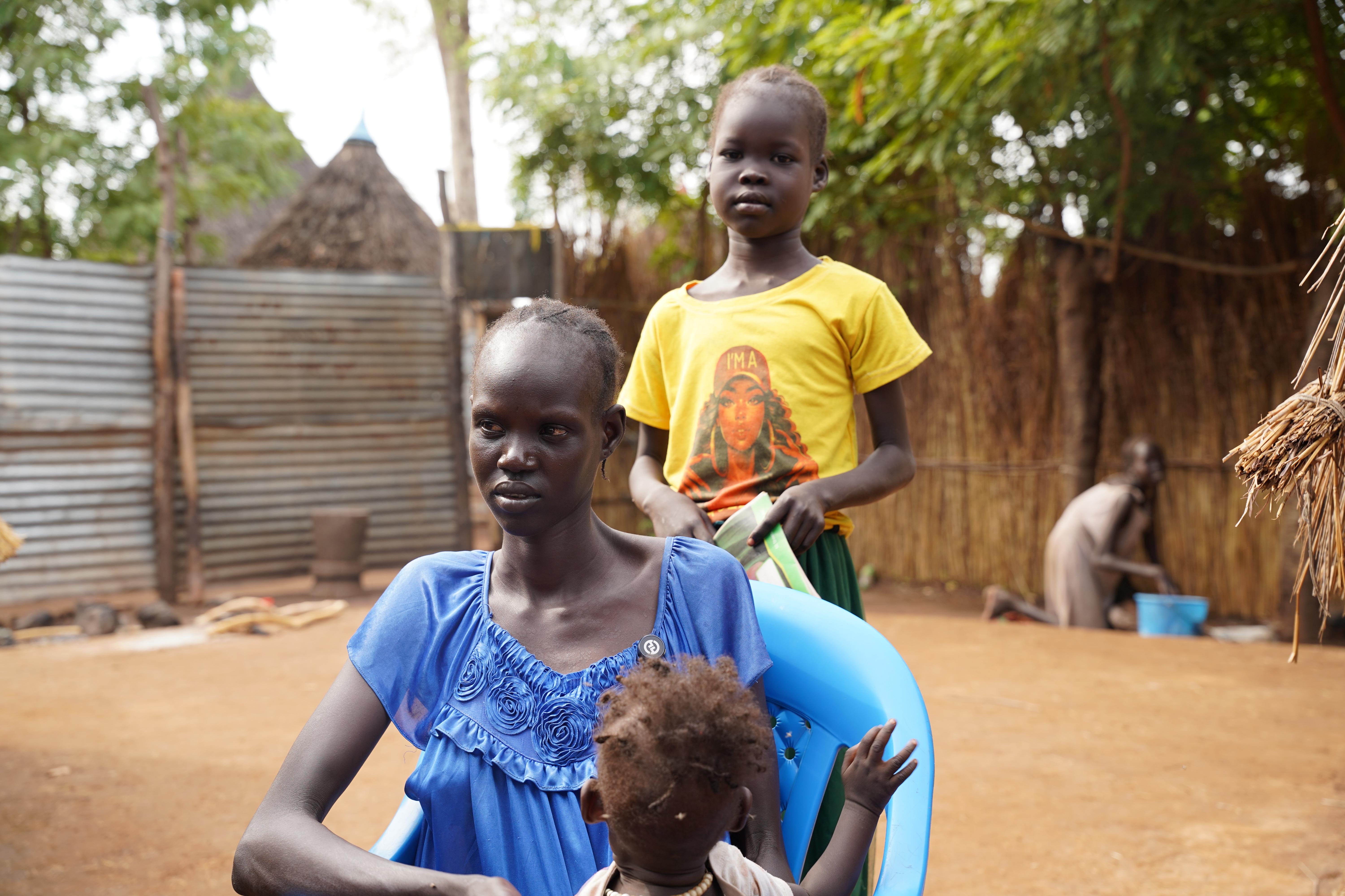 Nyabhan Gatluak, 7-year-old girl born in an MSF facility at Kule Refugee Camp. Gambella Region of Ethiopia. 2026
